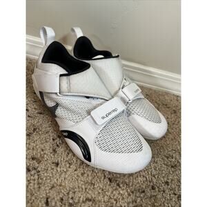 Nike SuperRep Women’s Size 8.5 White Black Indoor Cycling Bike Shoes CJ0775-100